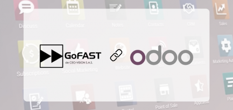 CEO-Vision et TEOS annoncent le premier couplage réussi entre GoFAST et Odoo